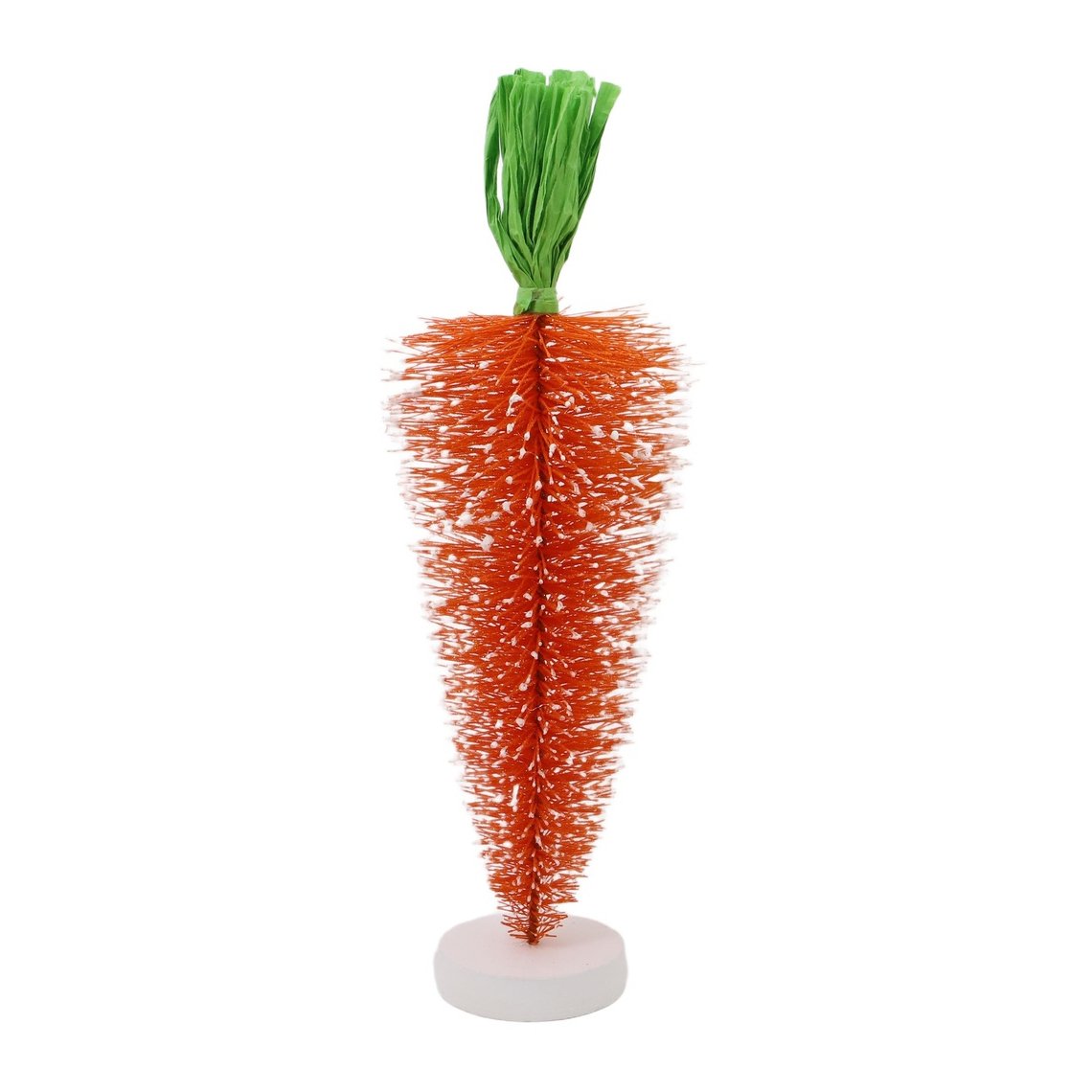 Destination Holiday Bottle Brush Carrot Easter Décor