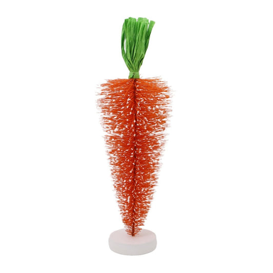 Destination Holiday Bottle Brush Carrot Easter Décor
