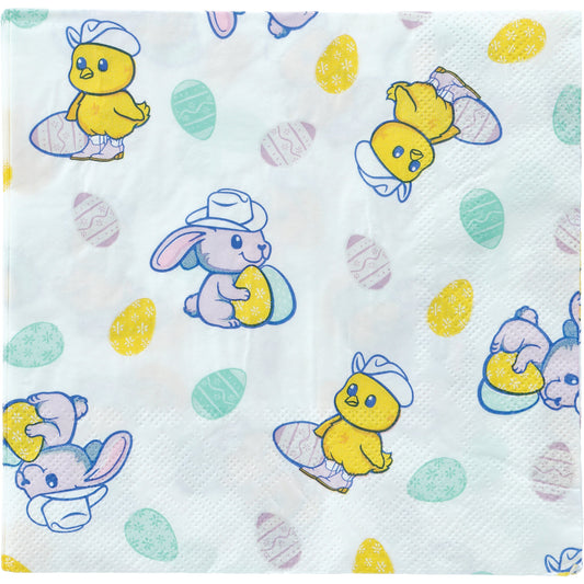 Destination Holiday Cowboy Chick Easter Scatter Lunch Napkins