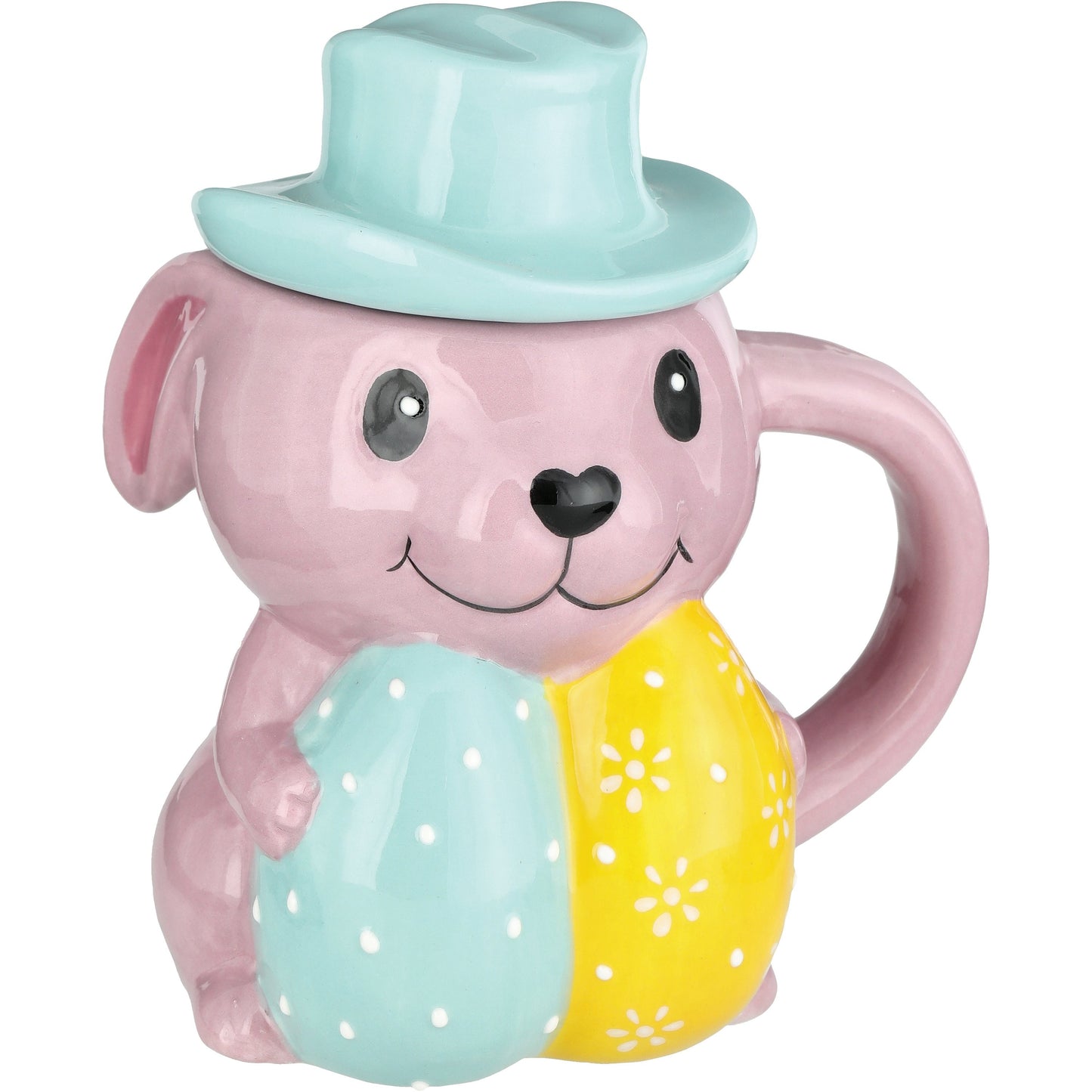 Destination Holiday Cowboy Bunny Easter Mug With Lid