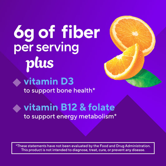 Vitafusion GLP-1 Support Fiber plus D, B12 & Folate