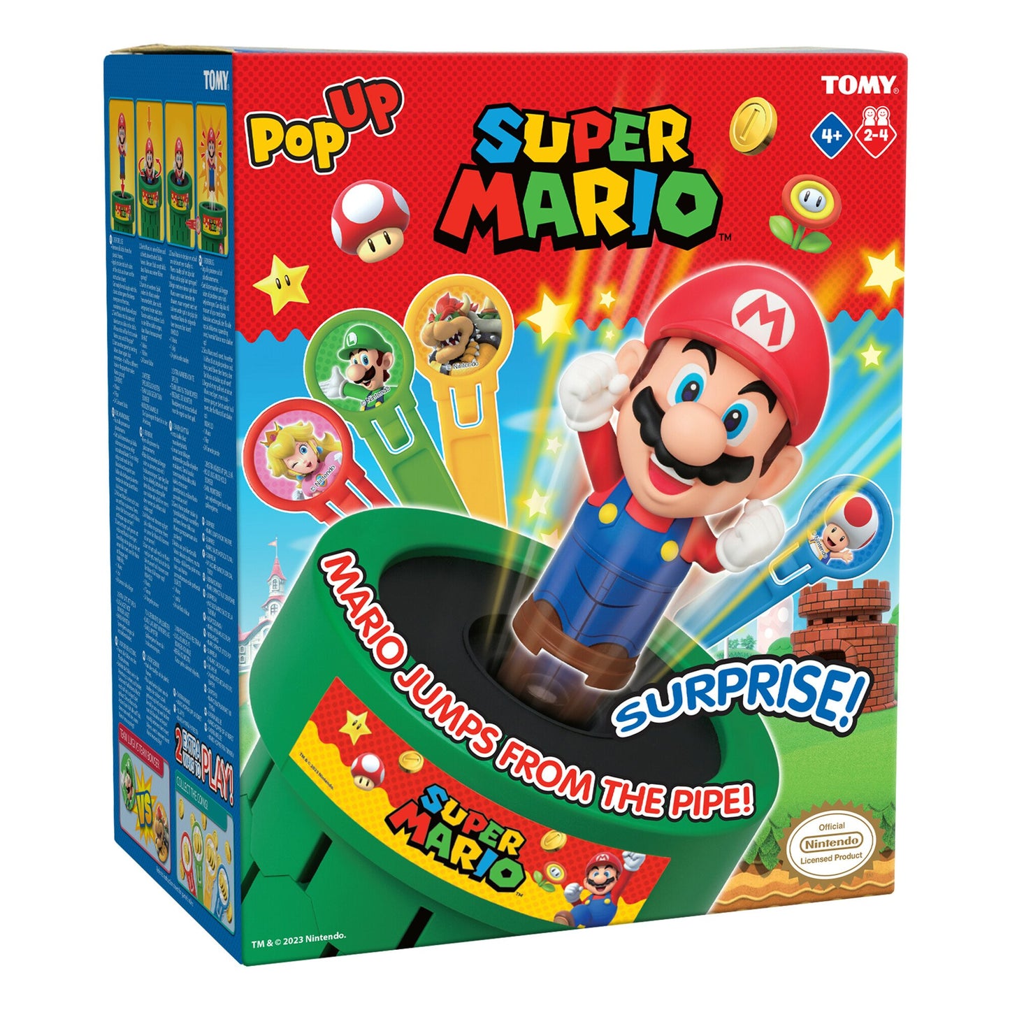 TOMY Pop Up Super Mario Game