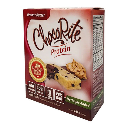 ChocoRite Peanut Butter Protein Bars - 10g Protein