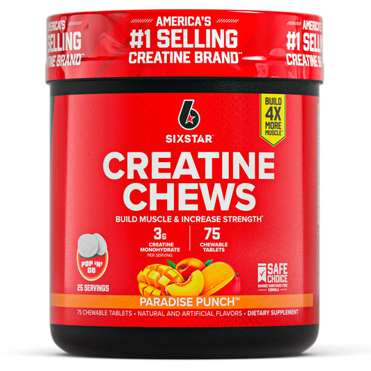 Six Star Paradise Punch Creatine Chews
