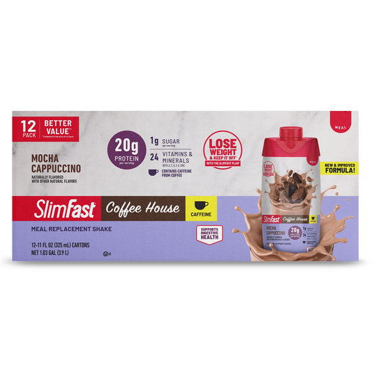 Slimfast High Protein Ready To Mocha Cappuccino