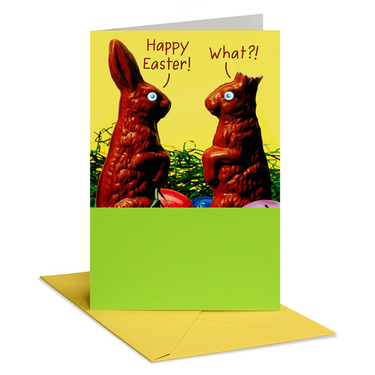 American Greetings Funny Easter Card - Chocolate Bunnies
