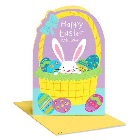 American Greetings Easter Card for Kids - Colorful Easter Basket