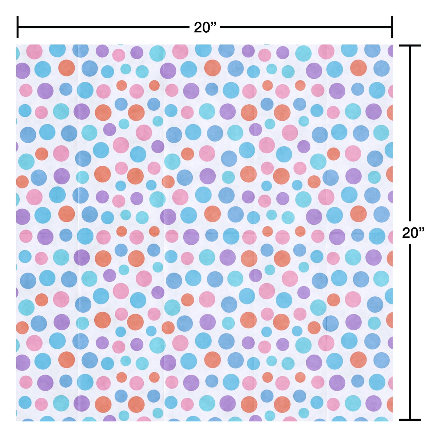 American Greetings Festive Dots Easter Gift Tissue Paper, 8 ct