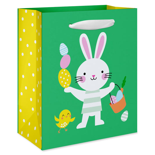 American Greetings Cute Bunny with Basket Small Easter Gift Bag