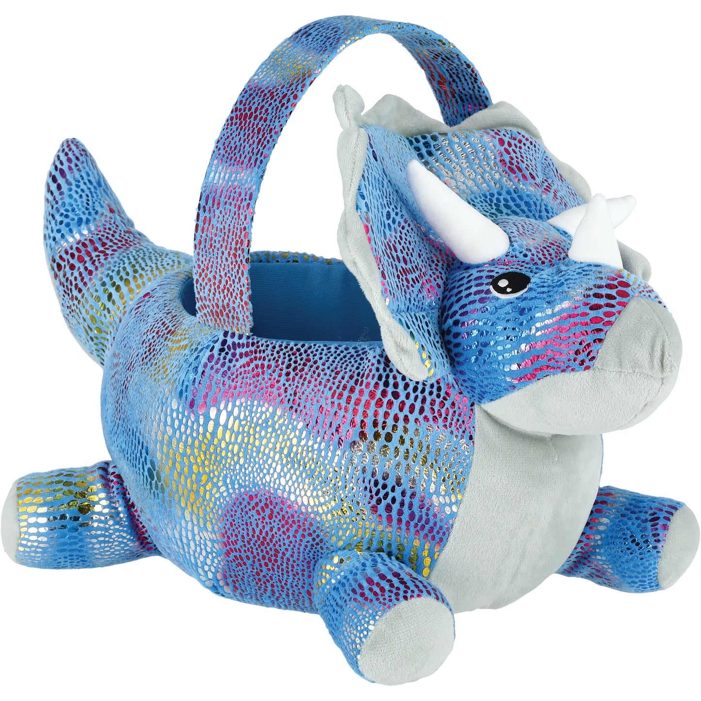 Destination Holiday Plush Dinosaur Easter Basket