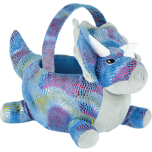 Destination Holiday Plush Dinosaur Easter Basket