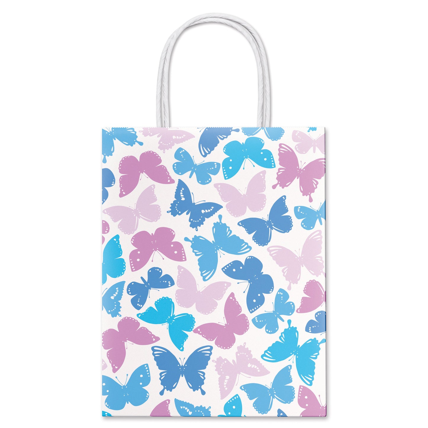 American Greetings Colorful Butterflies Medium Easter Gift Bag