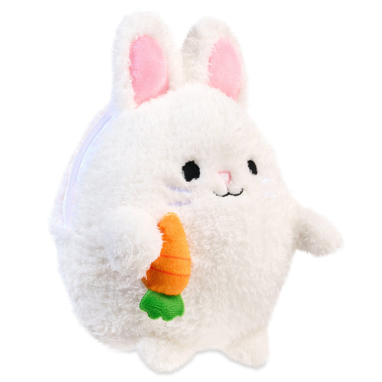 American Greetings Easter Plush Bunny with Zipper Pouch