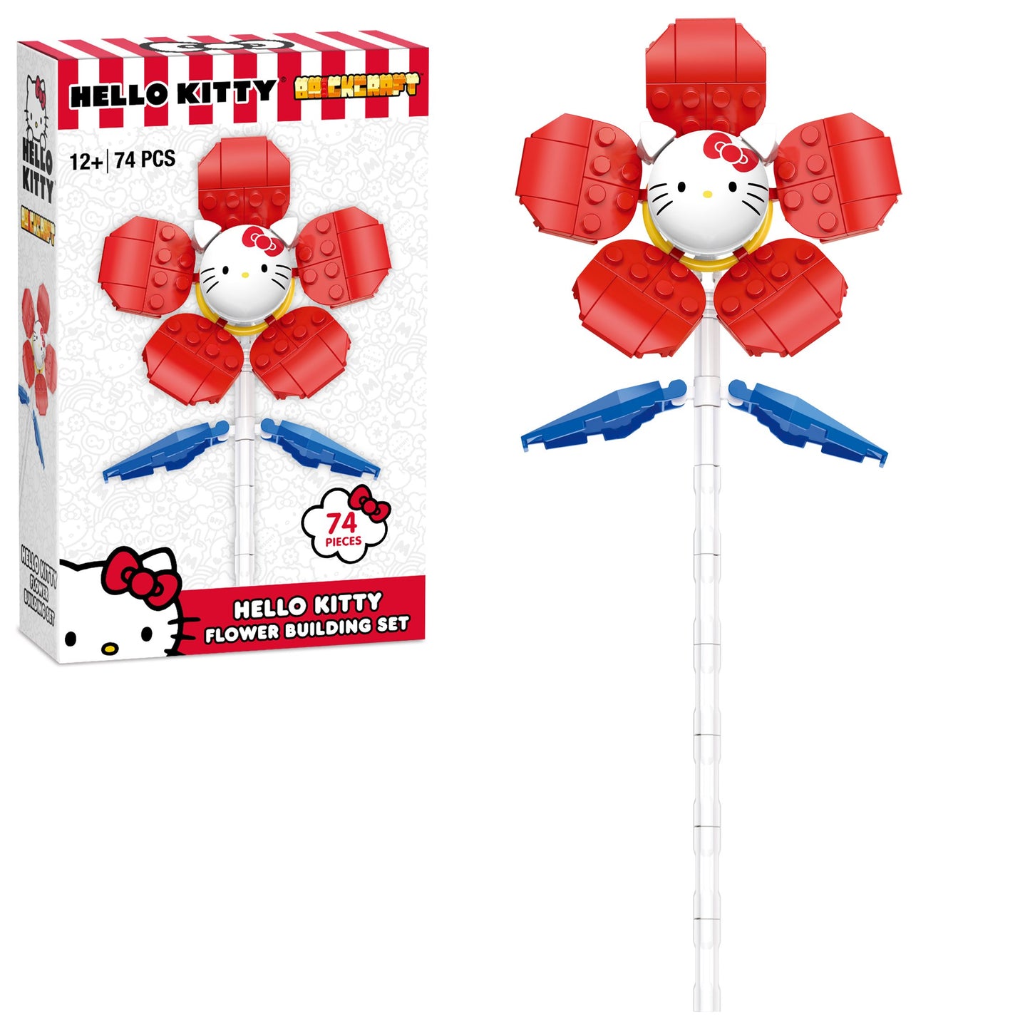 Brickcraft Hello Kitty Flower Building Set