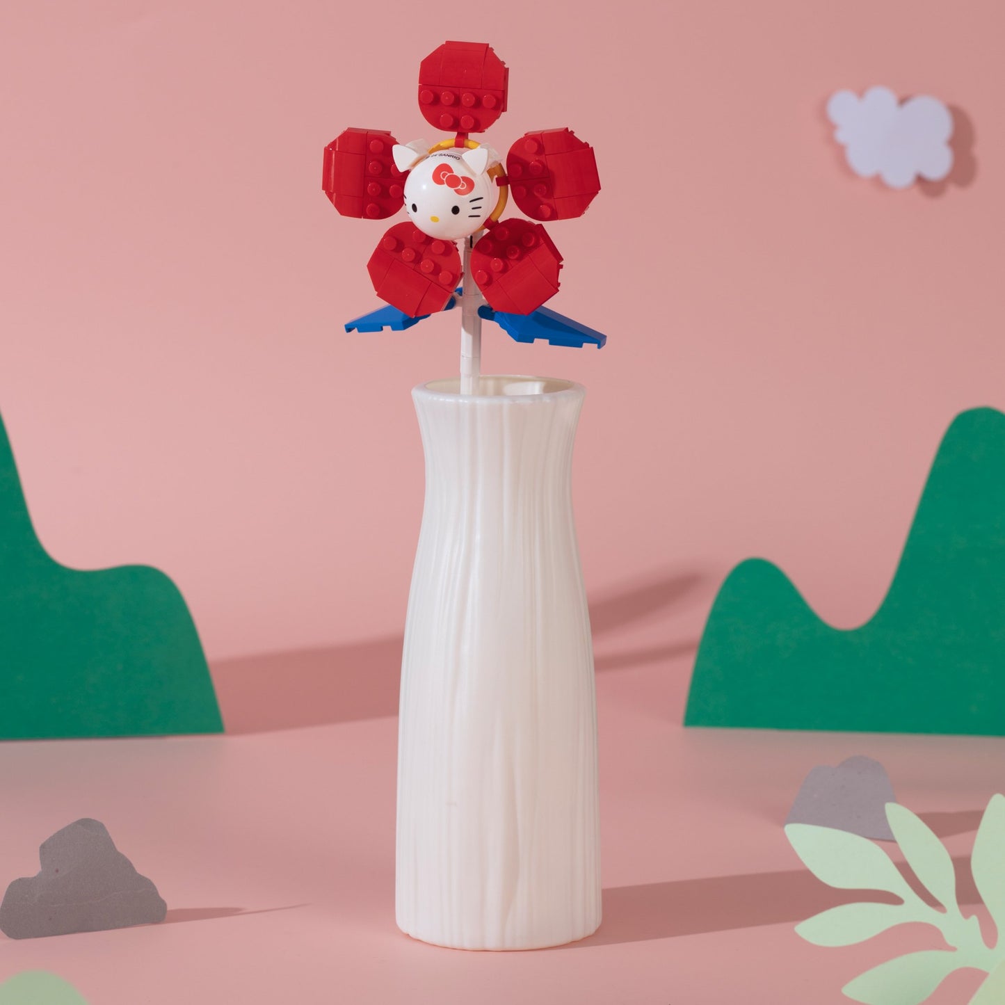 Brickcraft Hello Kitty Flower Building Set