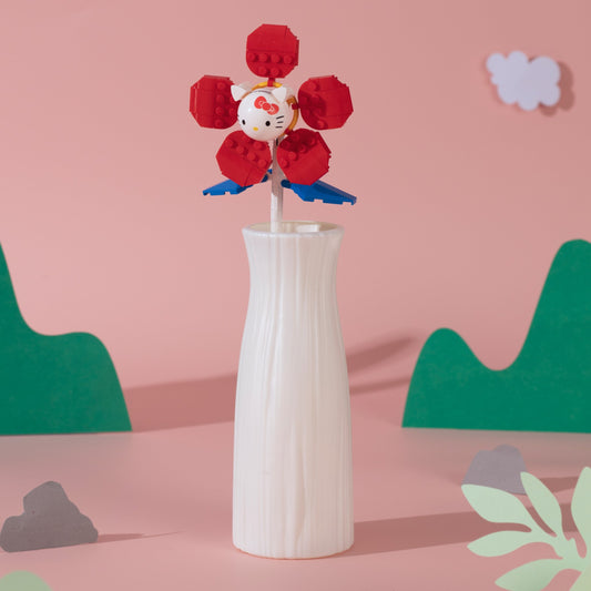 Brickcraft Hello Kitty Flower Building Set