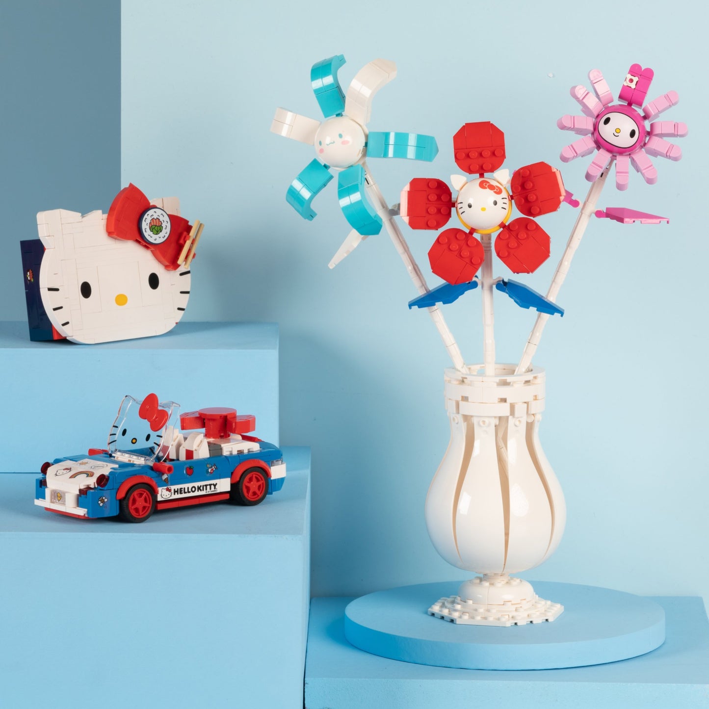 Brickcraft Hello Kitty Flower Building Set