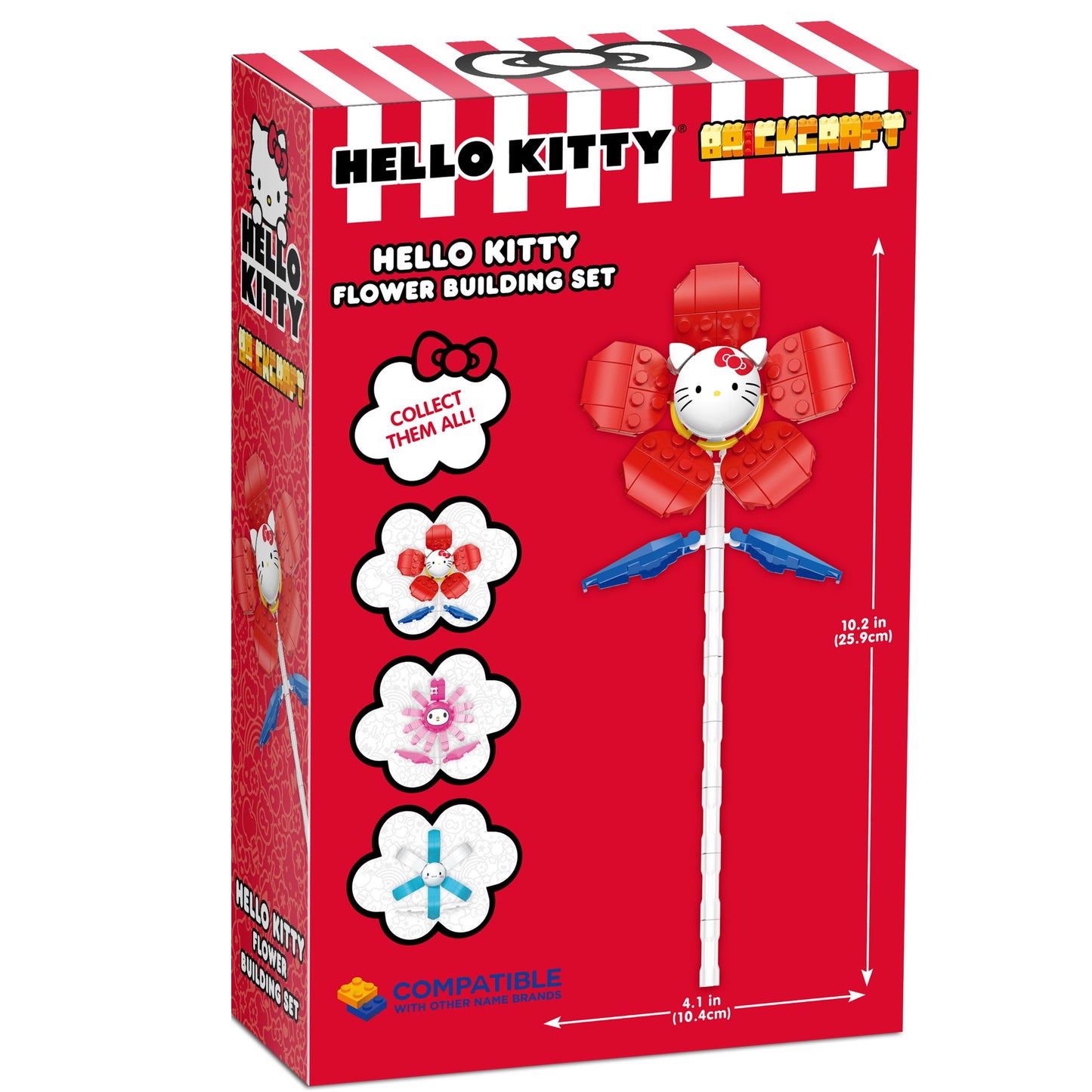 Brickcraft Hello Kitty Flower Building Set