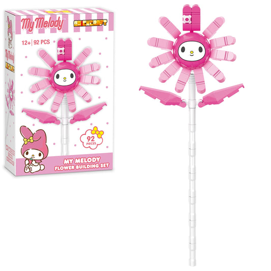 Brickcraft Hello Kitty My Melody Flower Building Set
