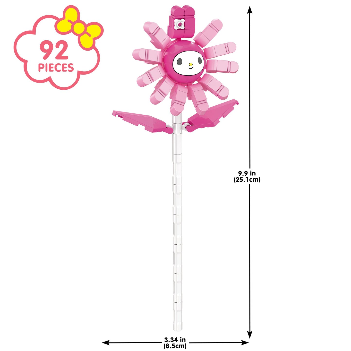 Brickcraft Hello Kitty My Melody Flower Building Set