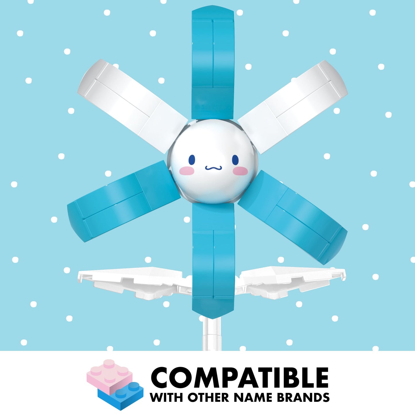 Brickcraft Hello Kitty Cinnamoroll Flower Building Set