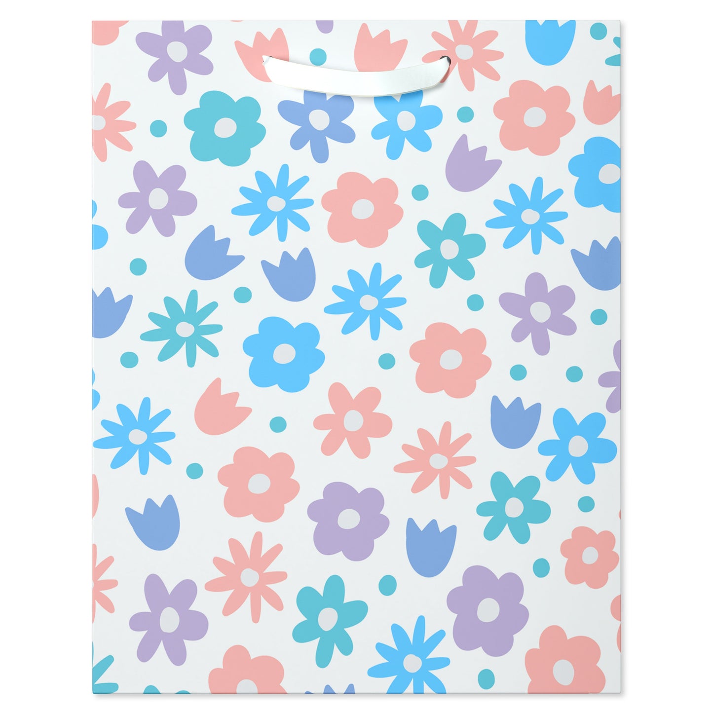 American Greetings Pastel Floral Large Easter Gift Bag