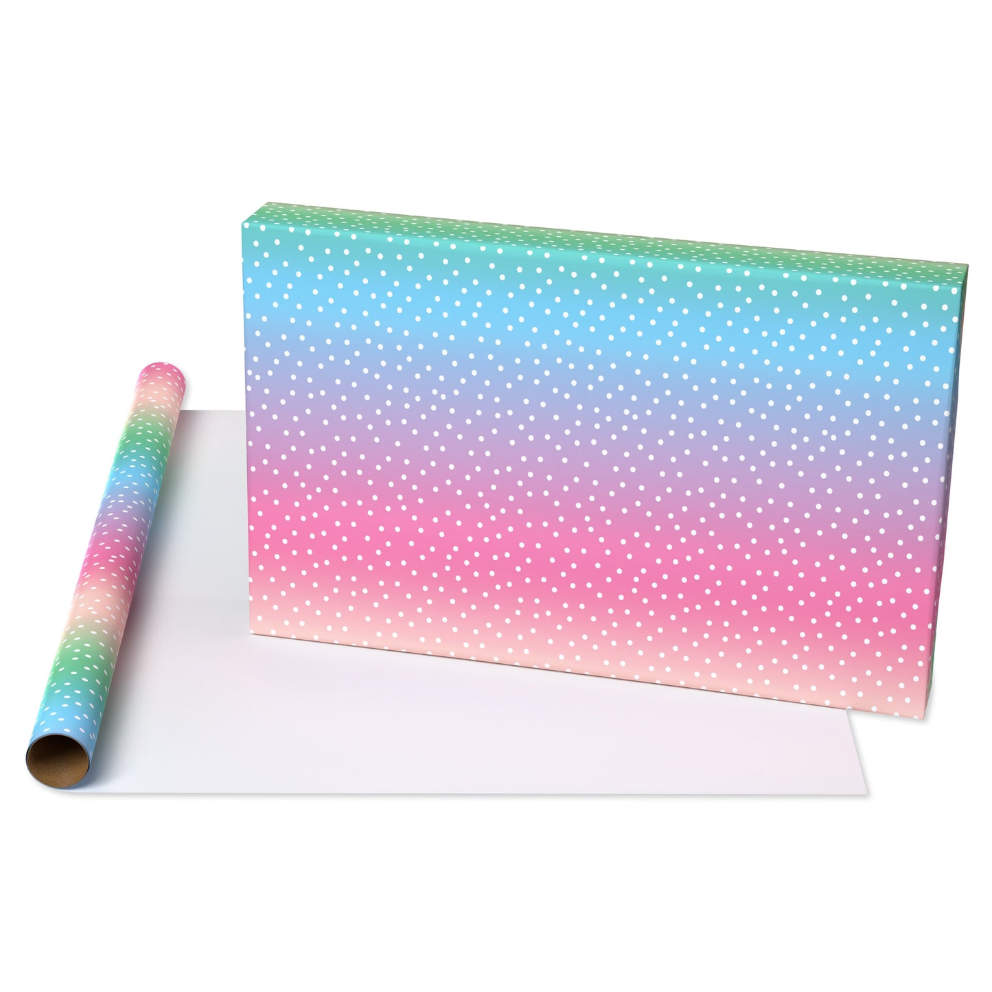 American Greetings Ombre Polka Dot Easter Gift Wrapping Paper, 20 sq. ft.
