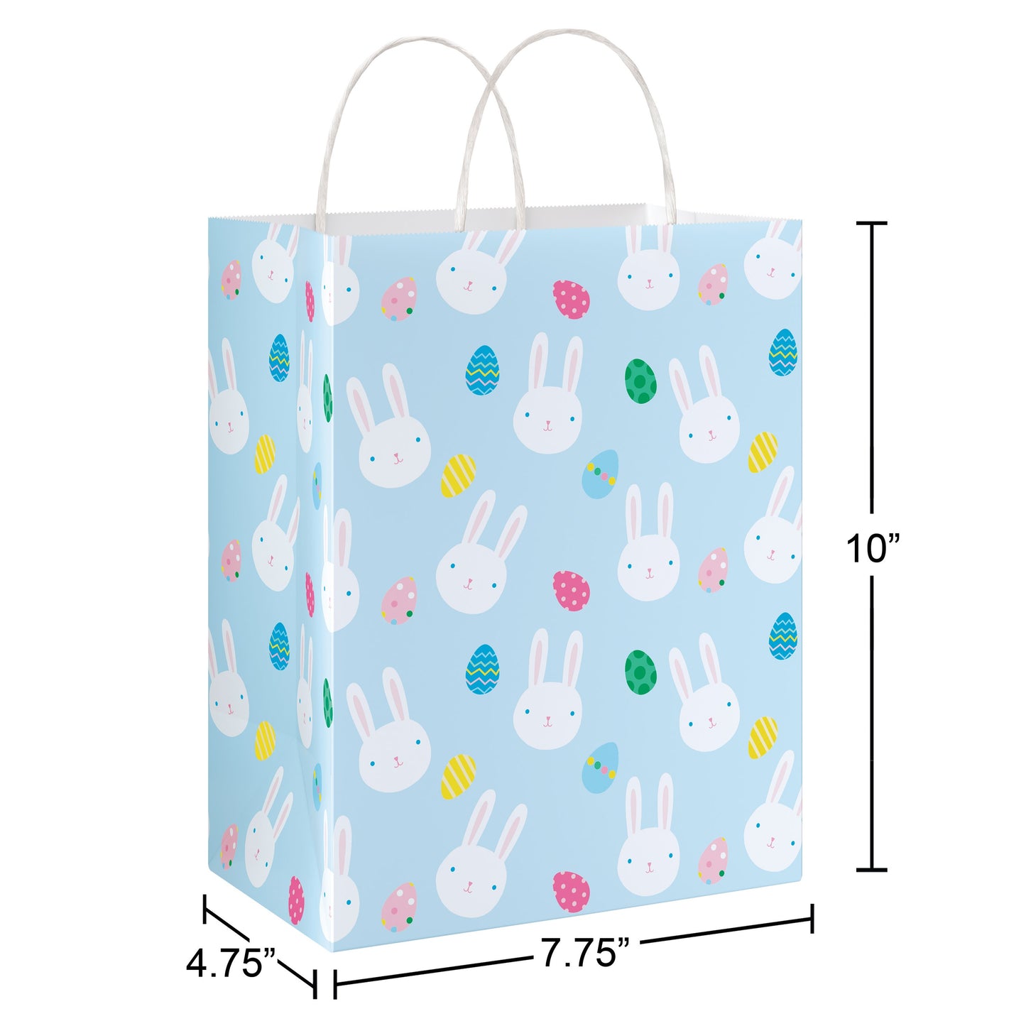 American Greetings Bunnies & Eggs Medium Easter Gift Bag