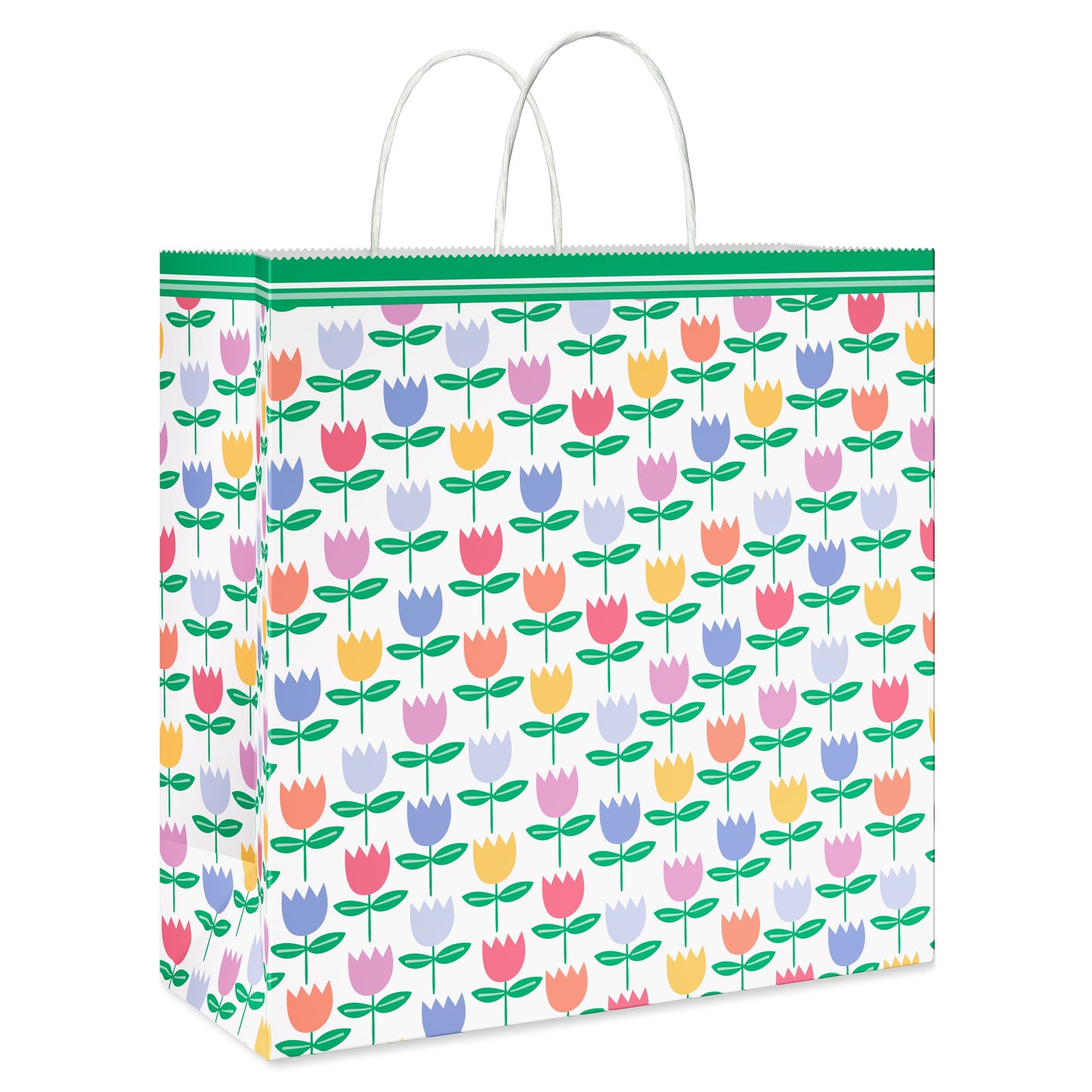 American Greetings Springtime Tulips Jumbo Easter Gift Bag
