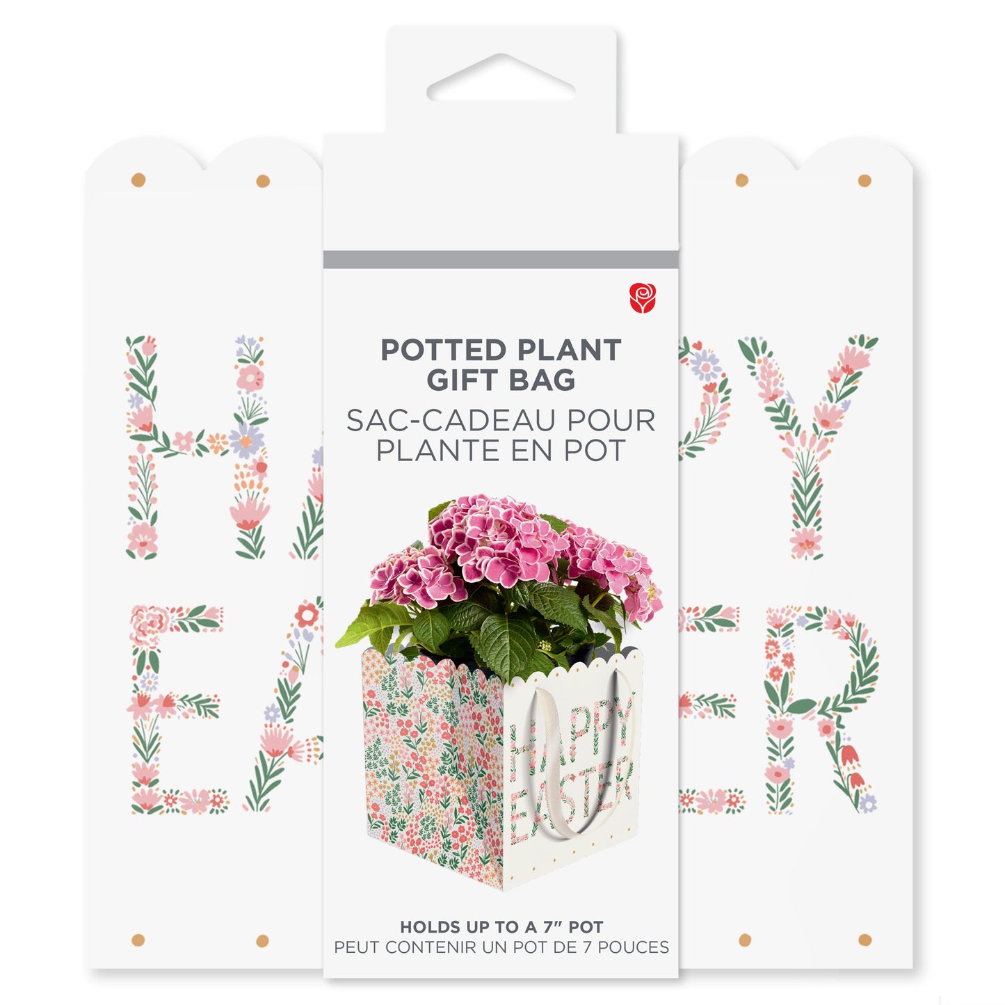 American Greetings Happy Easter Flower Poted Plant Gift Bag
