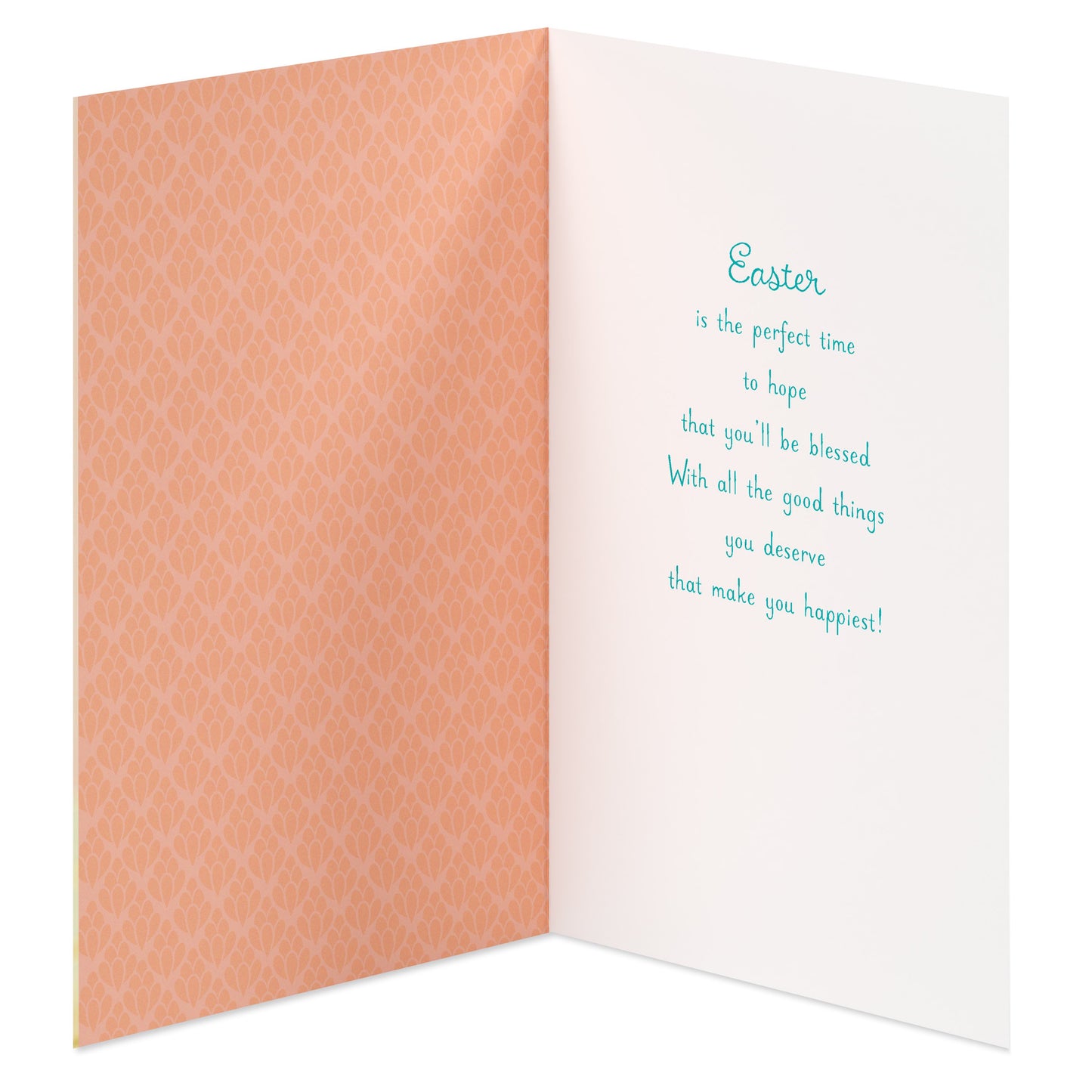 American Greetings Easter Card - Cute Bunny & Colorful Eggs
