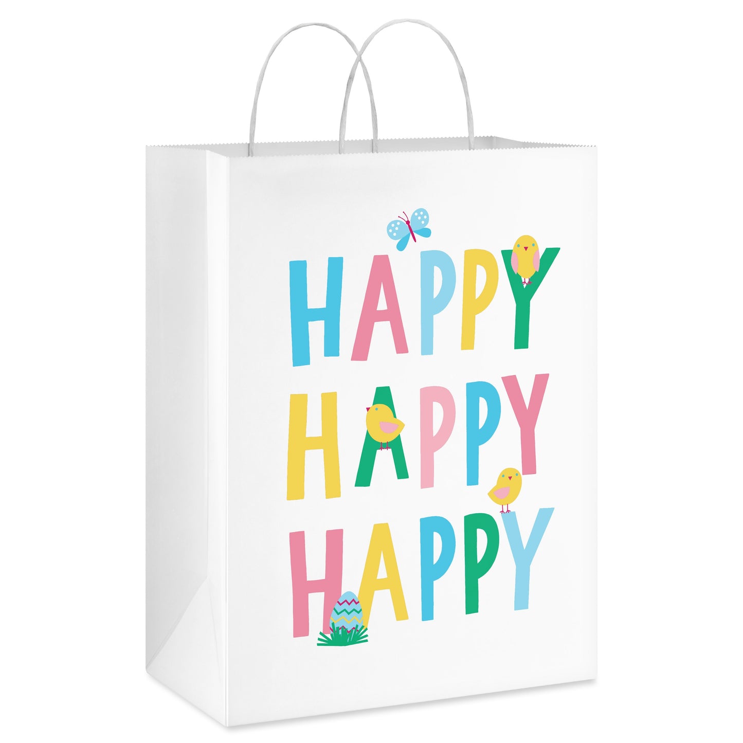 American Greetings Happy Vibes Large Easter Gift Bag
