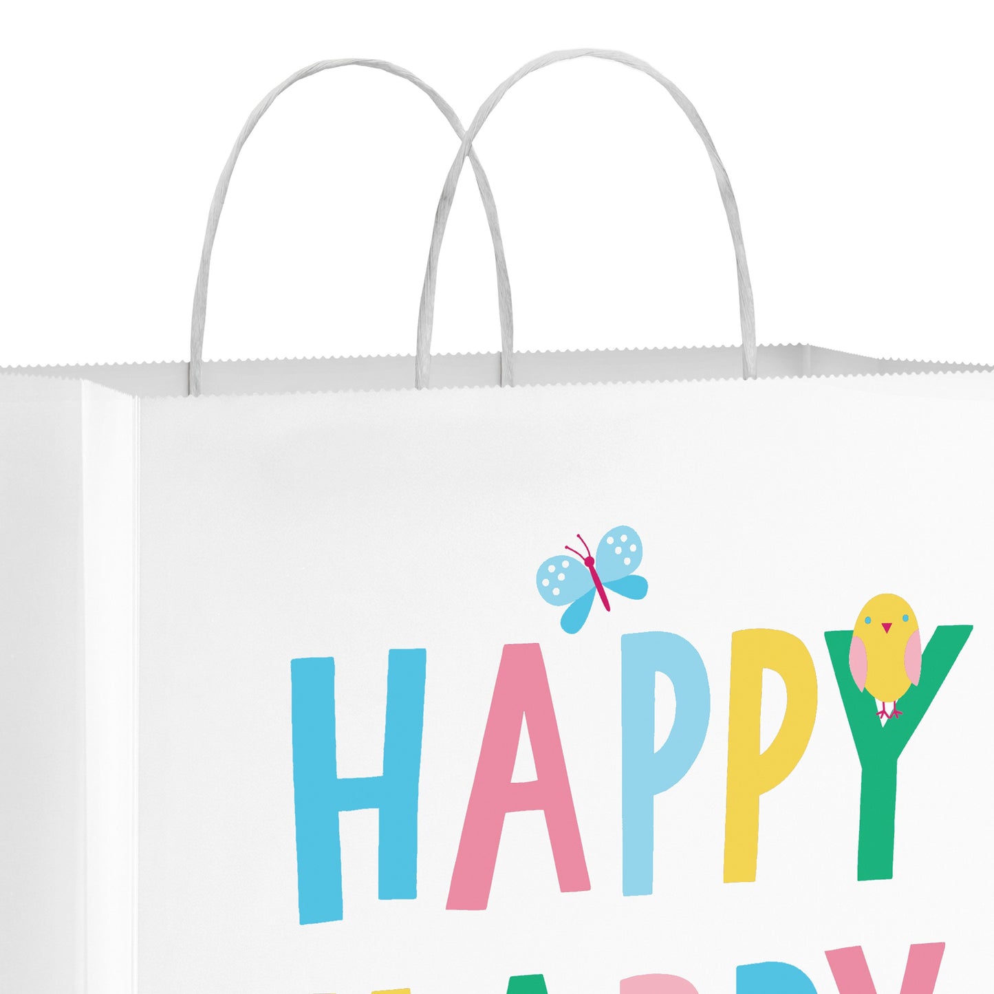 American Greetings Happy Vibes Large Easter Gift Bag