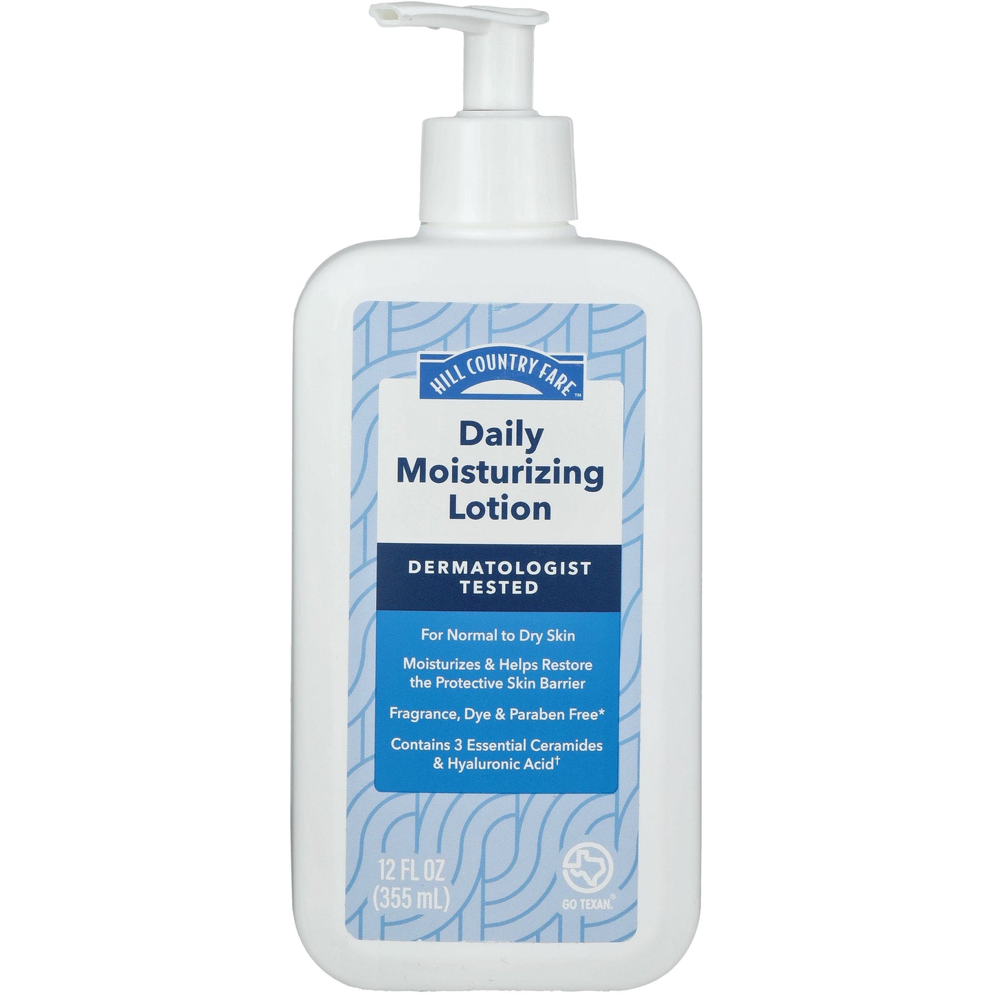 Hill Country Fare Daily Moisturizing Lotion - Normal to Dry Skin, Fragrance Free