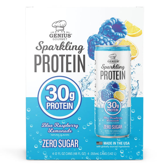 Genius Gourmet Protein Blue Raspberry Lemonade Zero Sugar