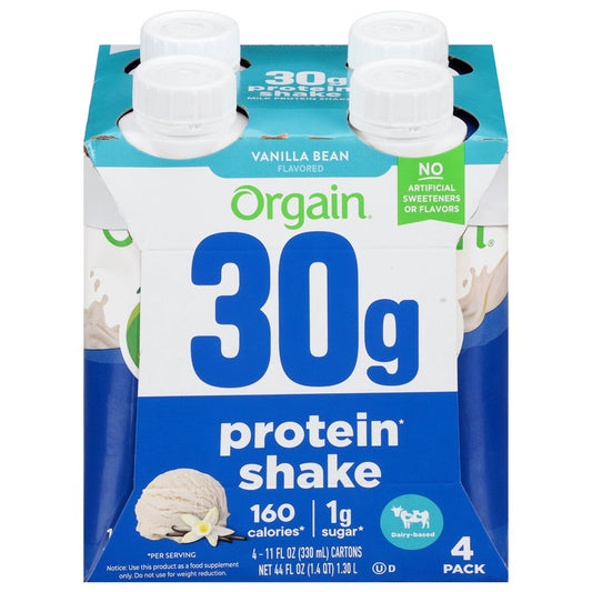 Orgain Vanilla Bean 30g Protein Shake
