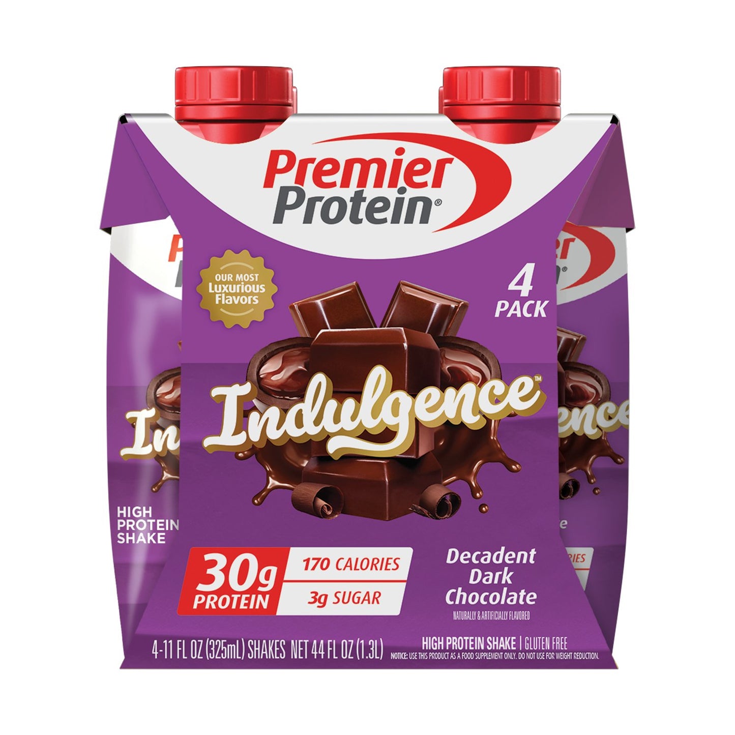 Premier Protein Indulgence Decadent Dark Chocolate 30g Protein Shake
