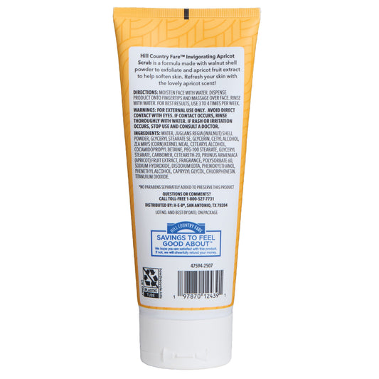 Hill Country Fare Invigorating Apricot Scrub