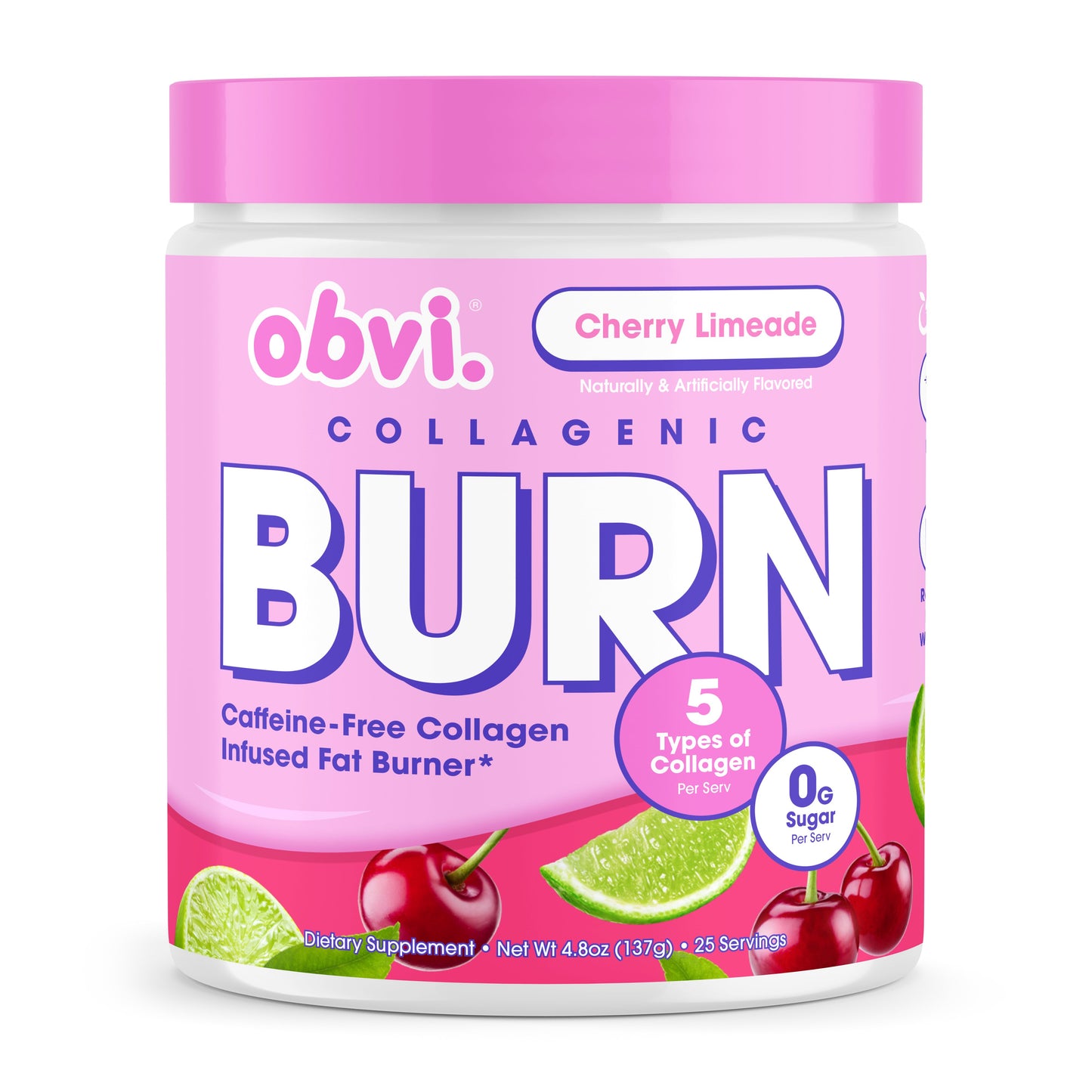 Obvi Collagenic Burn Cherry Limeade
