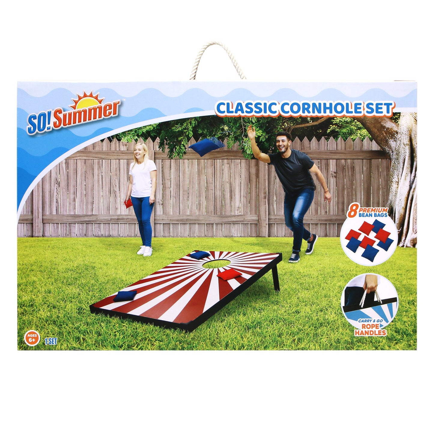 So! Summer Classic Cornhole Game Set