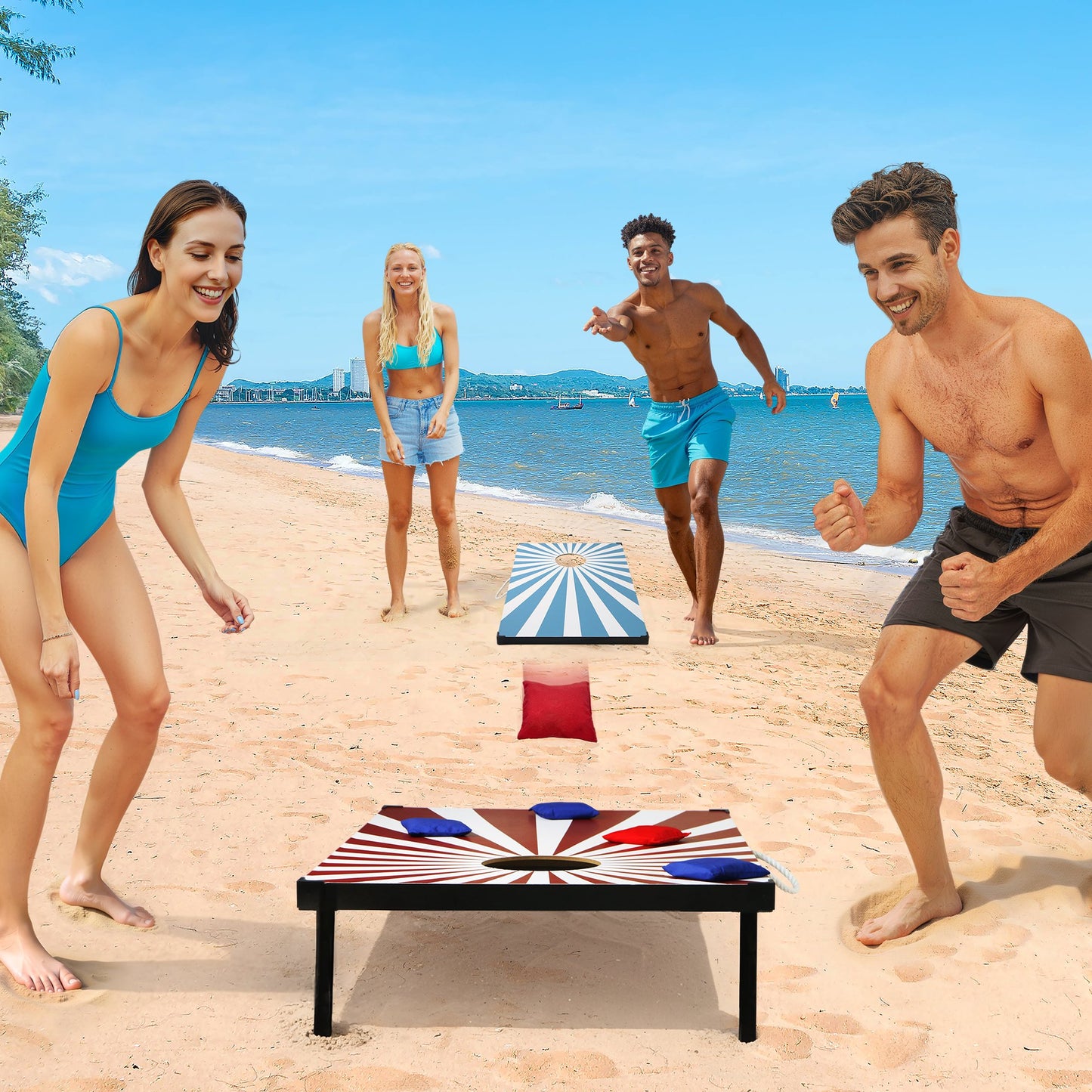 So! Summer Classic Cornhole Game Set