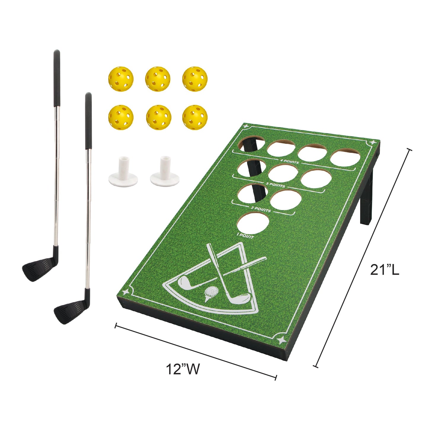 So! Summer Cornhole Golf Game Set