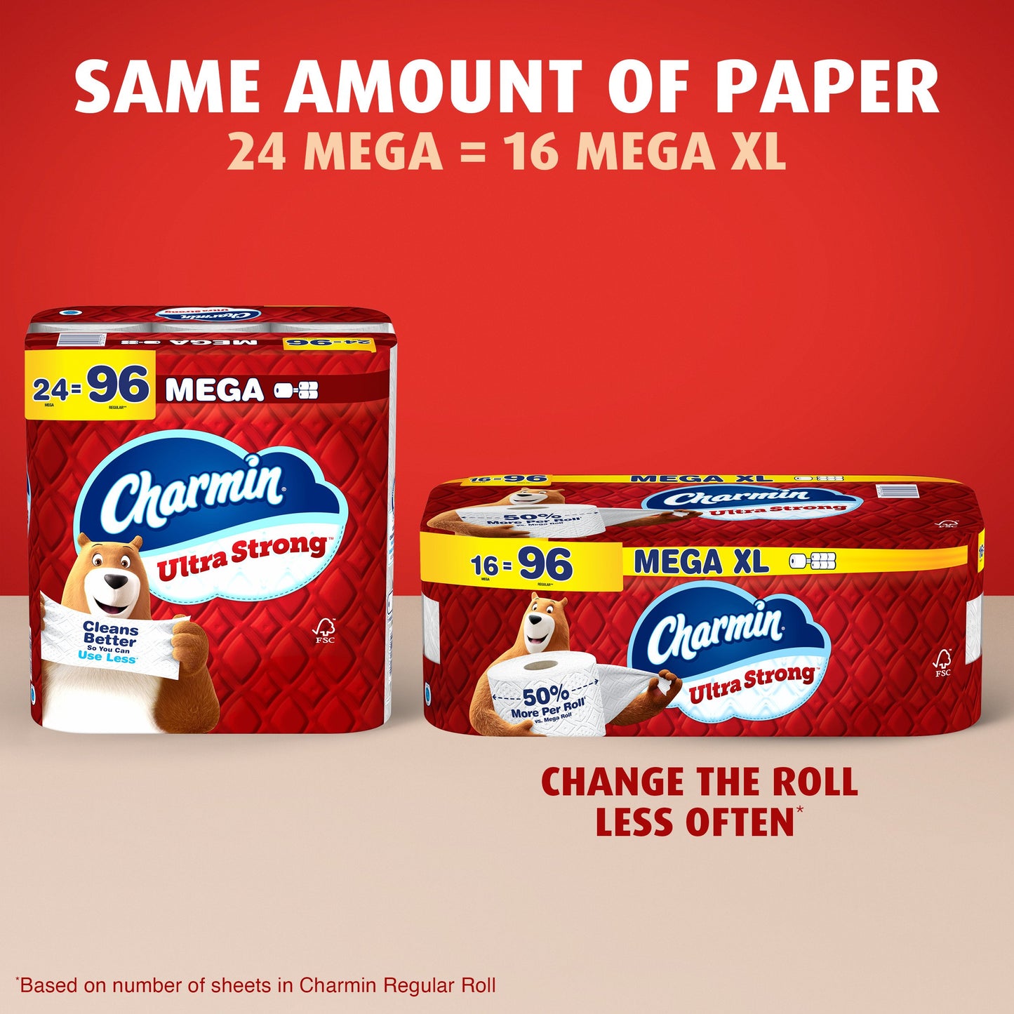 Charmin Ultra Strong 2-ply Toilet Paper