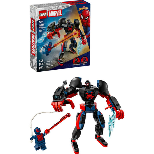 LEGO Super Heroes Miles Morales Mech vs. Spider-Man 2099 Building Set