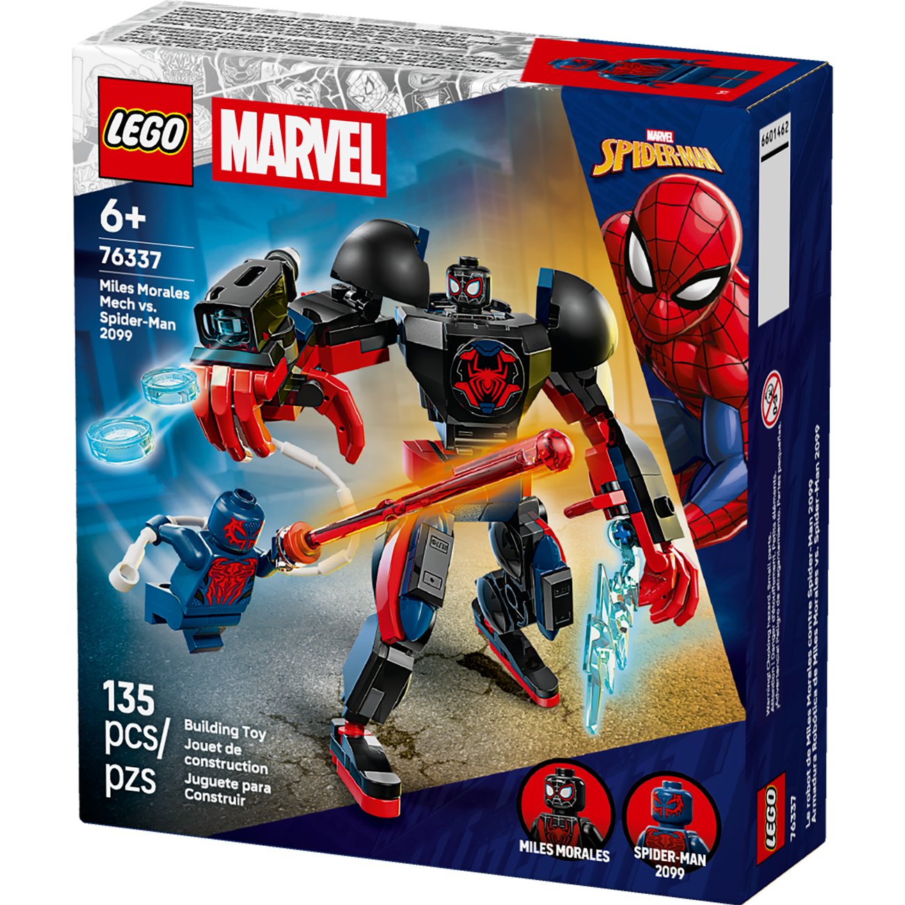 LEGO Super Heroes Miles Morales Mech vs. Spider-Man 2099 Building Set
