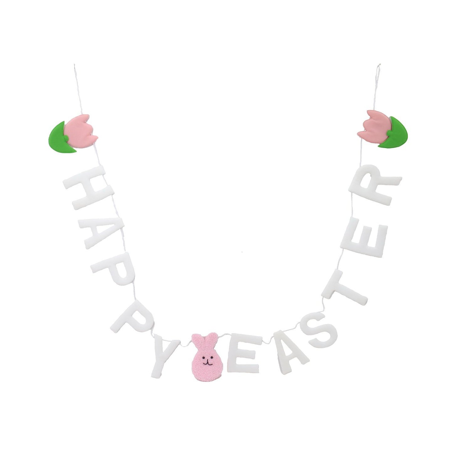 Destination Holiday Happy Easter Felt Banner
