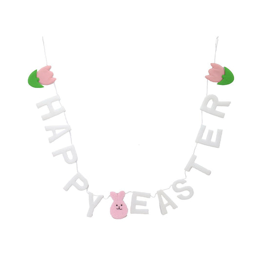 Destination Holiday Happy Easter Felt Banner