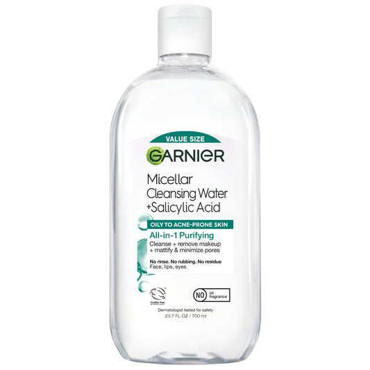 Garnier Micellar Cleansing Water & Makeup Remover With Salicylic Acid