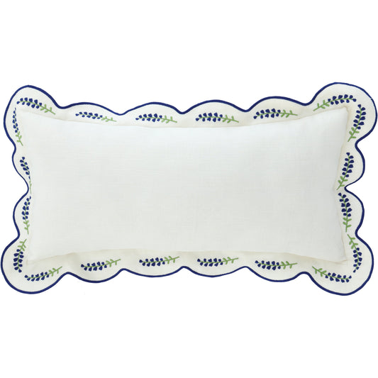 Destination Holiday Bluebonnet Lumbar Pillow