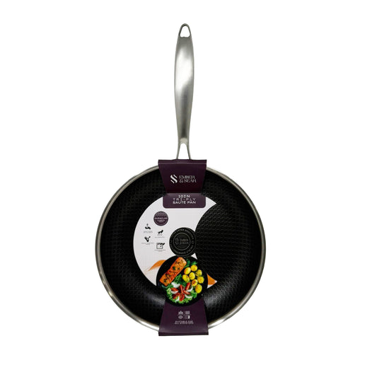 Ember & Sear Tri-Ply Stainless Steel Fry Pan
